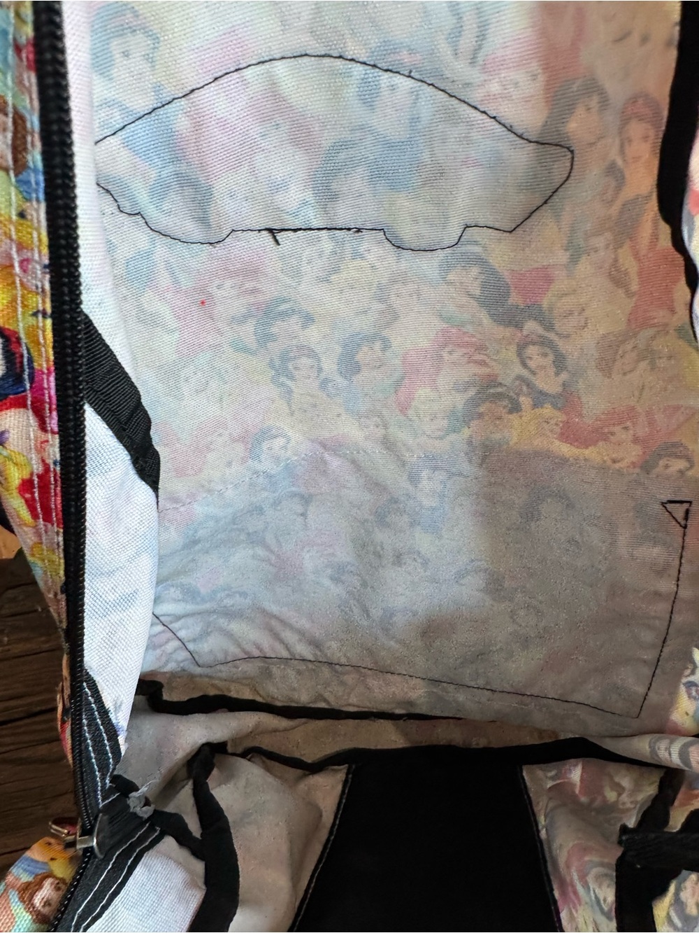 Vans Disney Princess Backpack - Ariel, Belle, Snow White, Cinderella, Jasmine - Picture 8 of 14